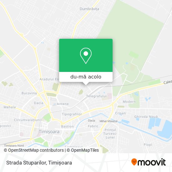 Hartă Strada Stuparilor