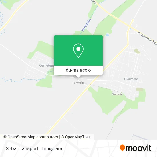 Hartă Seba Transport