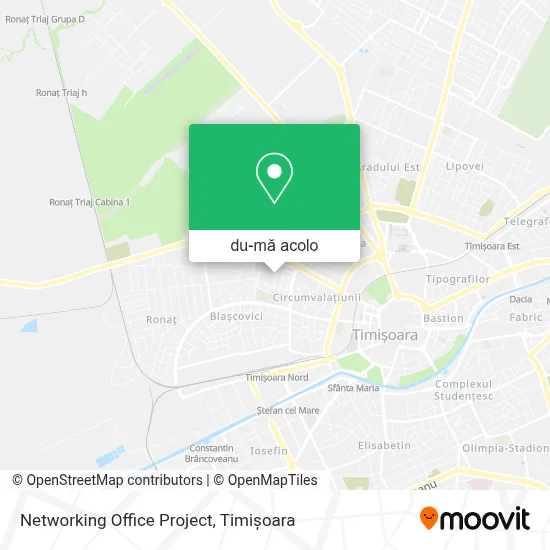 Hartă Networking Office Project