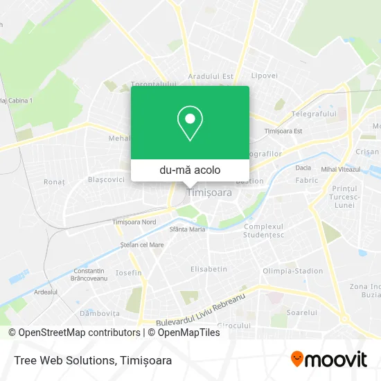 Hartă Tree Web Solutions