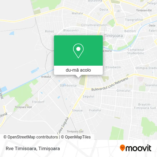 Hartă Rve Timisoara