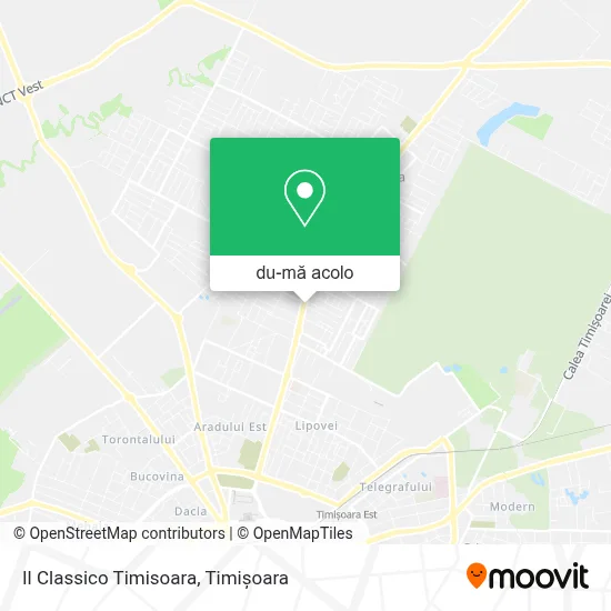 Hartă Il Classico Timisoara