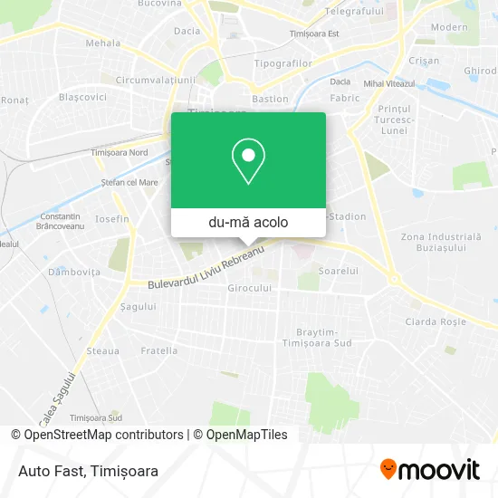 Hartă Auto Fast