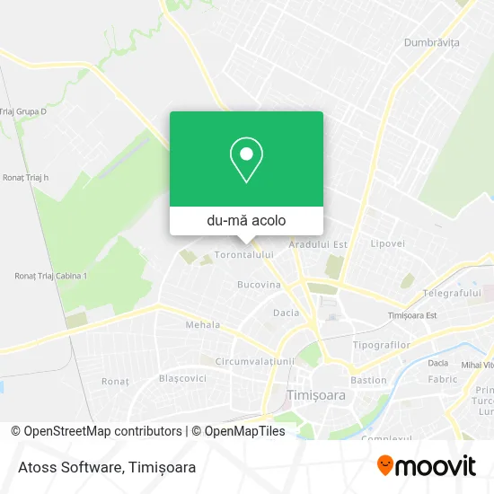 Hartă Atoss Software