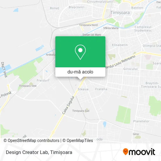 Hartă Design Creator Lab