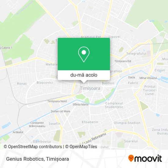 Hartă Genius Robotics
