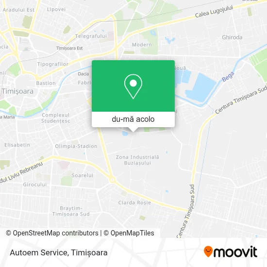 Hartă Autoem Service