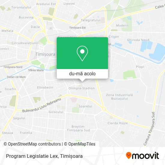 Hartă Program Legislatie Lex