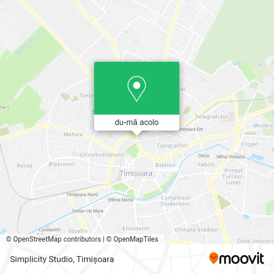 Hartă Simplicity Studio