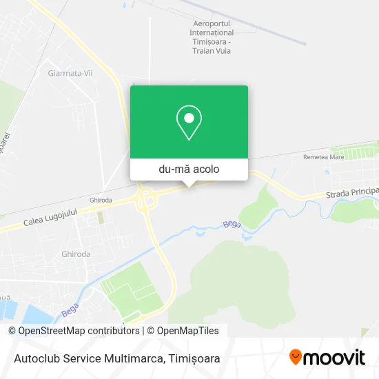 Hartă Autoclub Service Multimarca