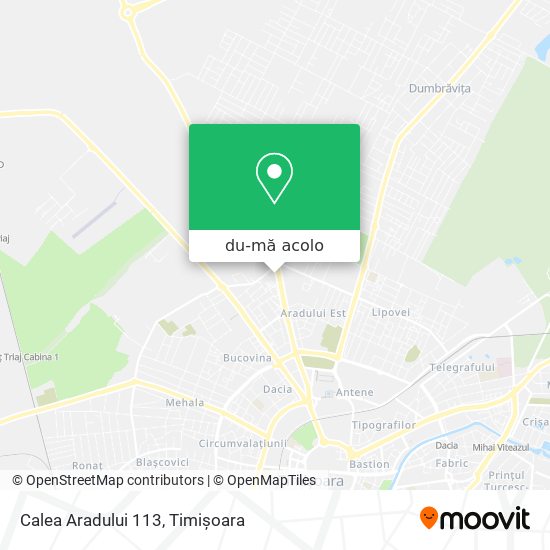 Hartă Calea Aradului 113