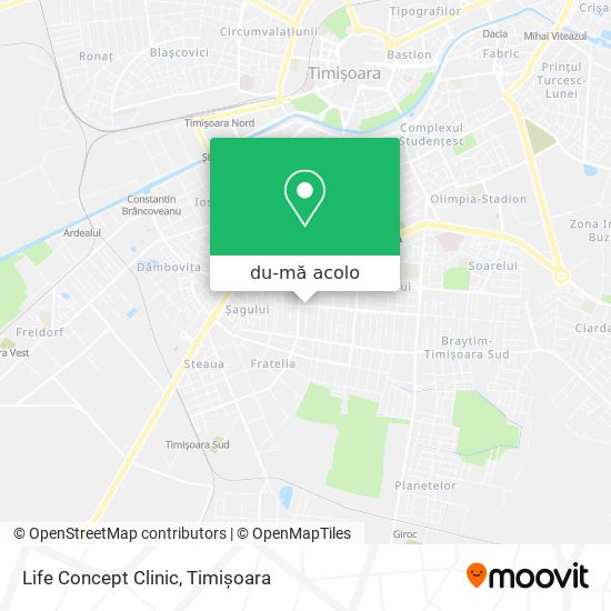 Hartă Life Concept Clinic