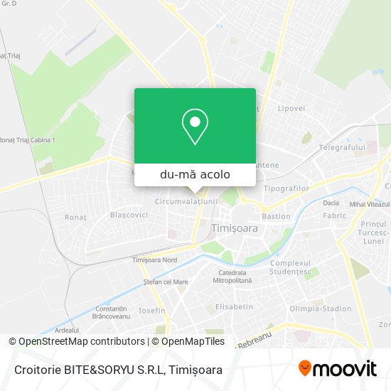 Hartă Croitorie BITE&SORYU S.R.L