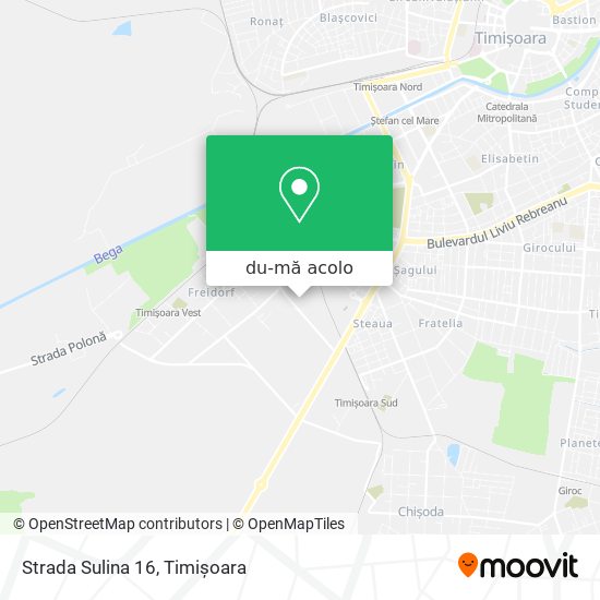 Hartă Strada Sulina 16