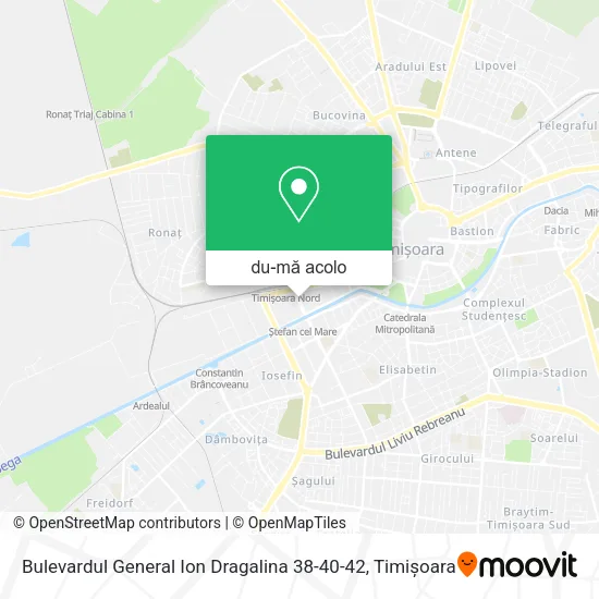 Hartă Bulevardul General Ion Dragalina 38-40-42