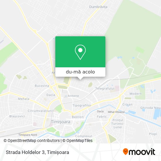 Hartă Strada Holdelor 3