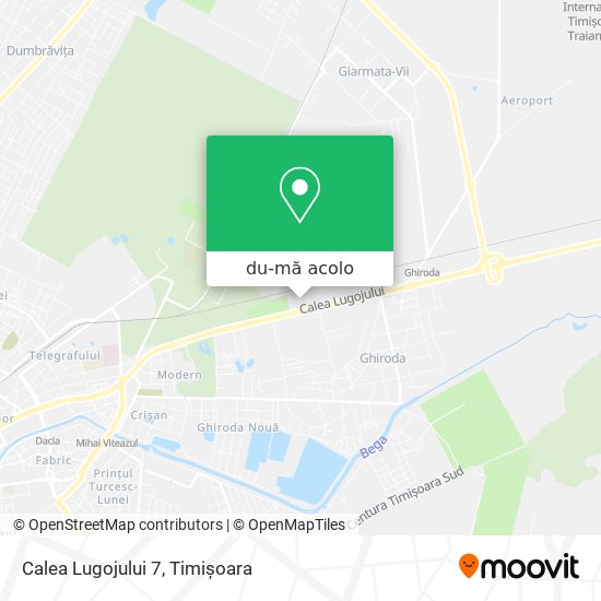 Hartă Calea Lugojului 7