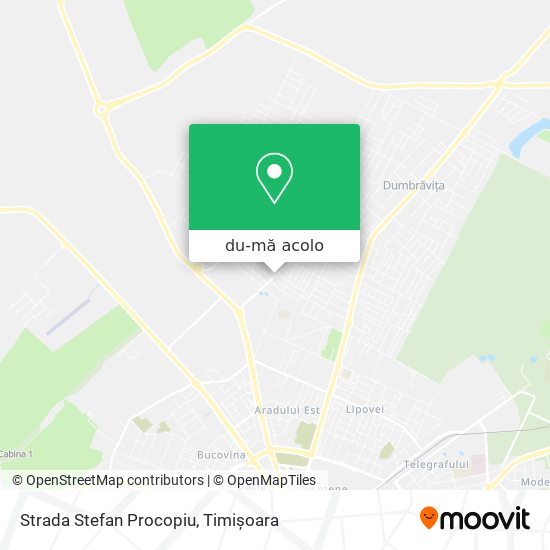 Hartă Strada Stefan Procopiu