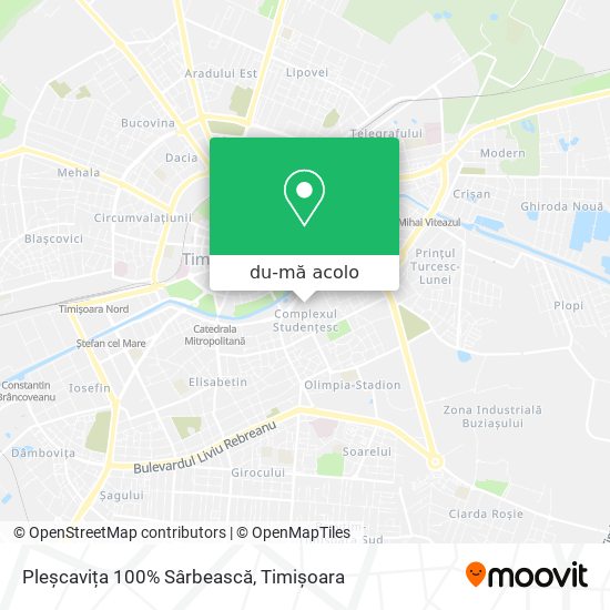 Hartă Pleșcavița 100% Sârbească