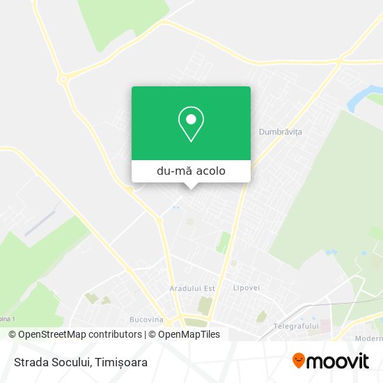 Hartă Strada Socului