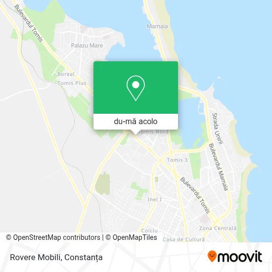 Hartă Rovere Mobili