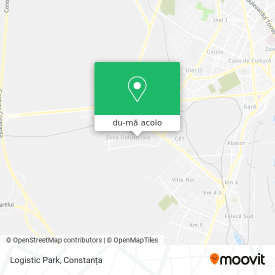 Hartă Logistic Park