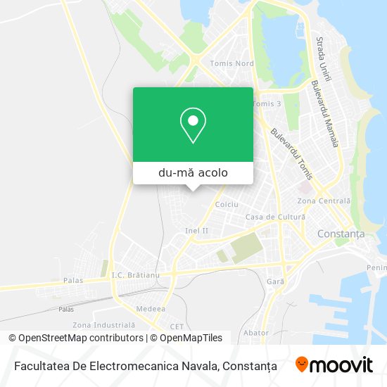 Hartă Facultatea De Electromecanica Navala