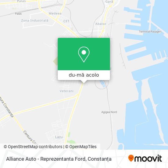 Hartă Alliance Auto - Reprezentanta Ford