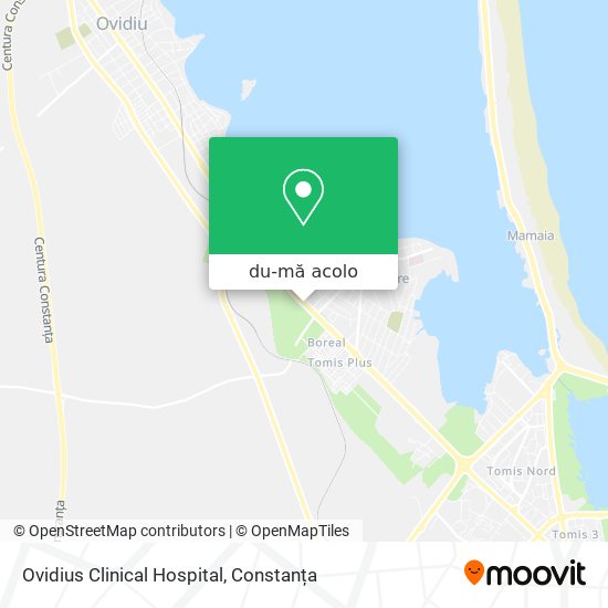 Hartă Ovidius Clinical Hospital