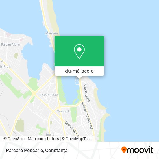 Hartă Parcare Pescarie