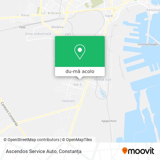 Hartă Ascendos Service Auto
