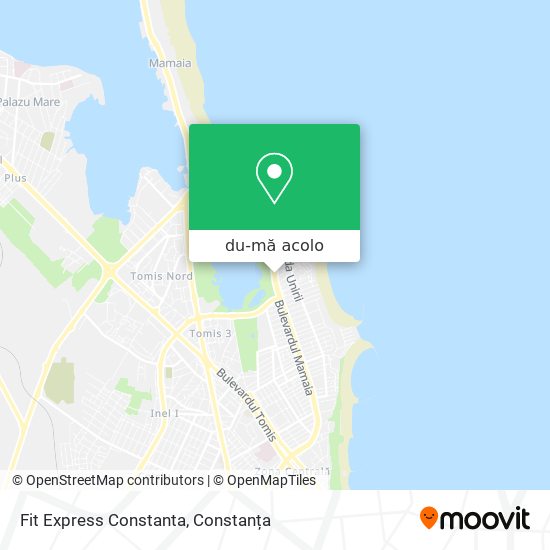 Hartă Fit Express Constanta