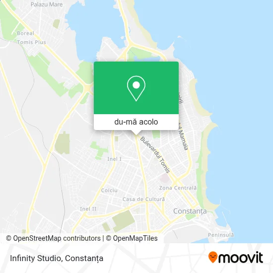 Hartă Infinity Studio