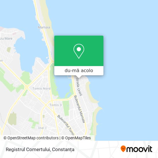 Hartă Registrul Comertului