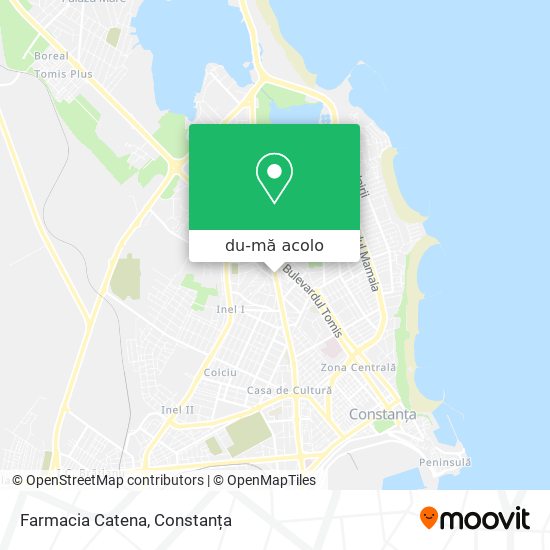Hartă Farmacia Catena