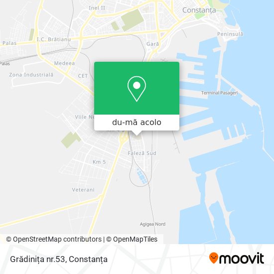 Hartă Grădinița nr.53