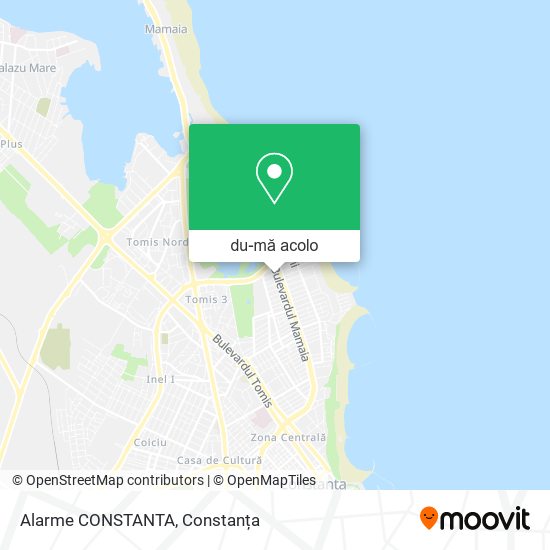 Hartă Alarme CONSTANTA