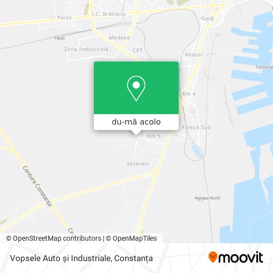 Hartă Vopsele Auto și Industriale