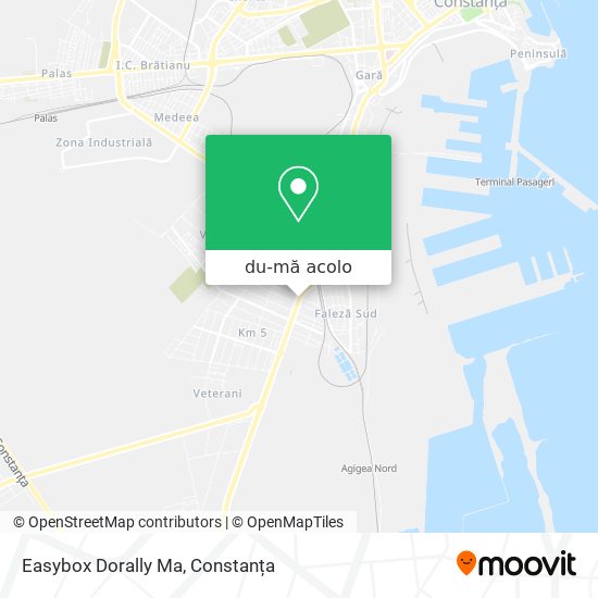 Hartă Easybox Dorally Ma