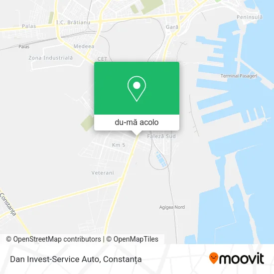 Hartă Dan Invest-Service Auto