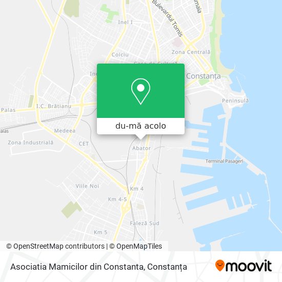 Hartă Asociatia Mamicilor din Constanta
