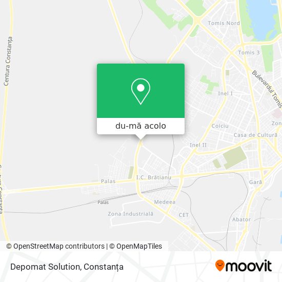 Hartă Depomat Solution
