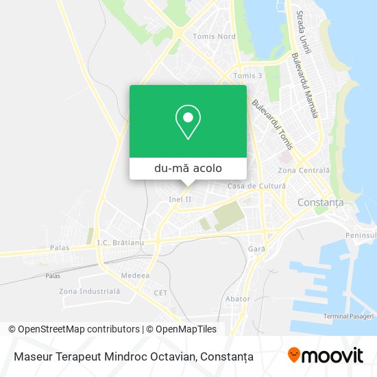 Hartă Maseur Terapeut Mindroc Octavian