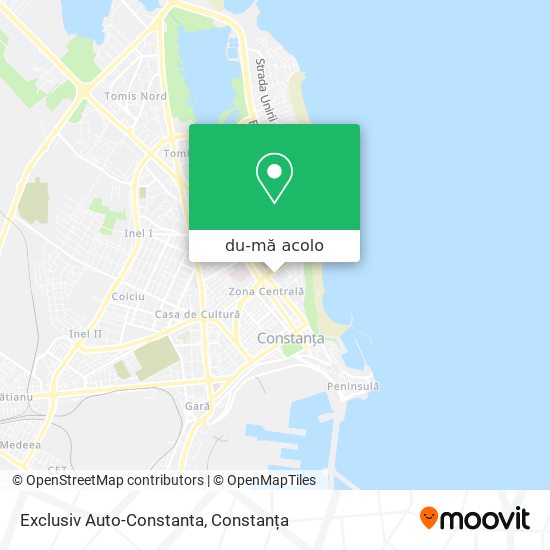 Hartă Exclusiv Auto-Constanta