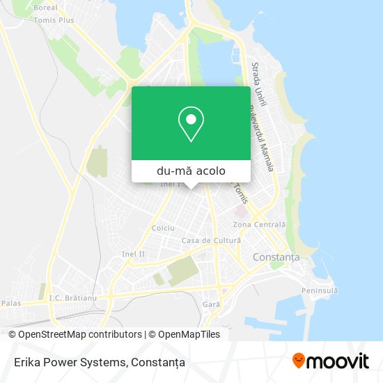 Hartă Erika Power Systems