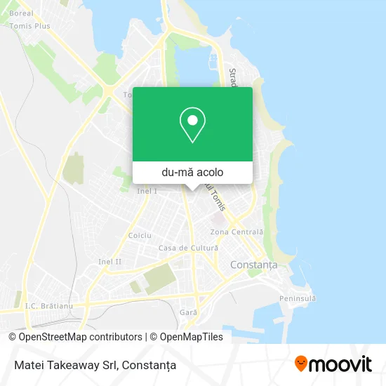 Hartă Matei Takeaway Srl