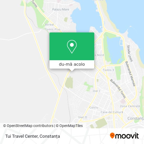 Hartă Tui Travel Center