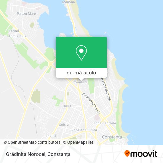 Hartă Grădinița Norocel