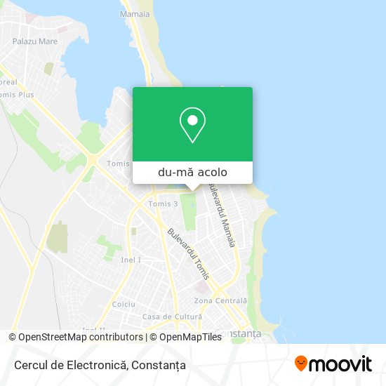 Hartă Cercul de Electronică