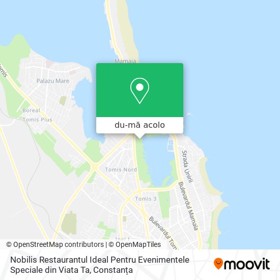 Hartă Nobilis Restaurantul Ideal Pentru Evenimentele Speciale din Viata Ta